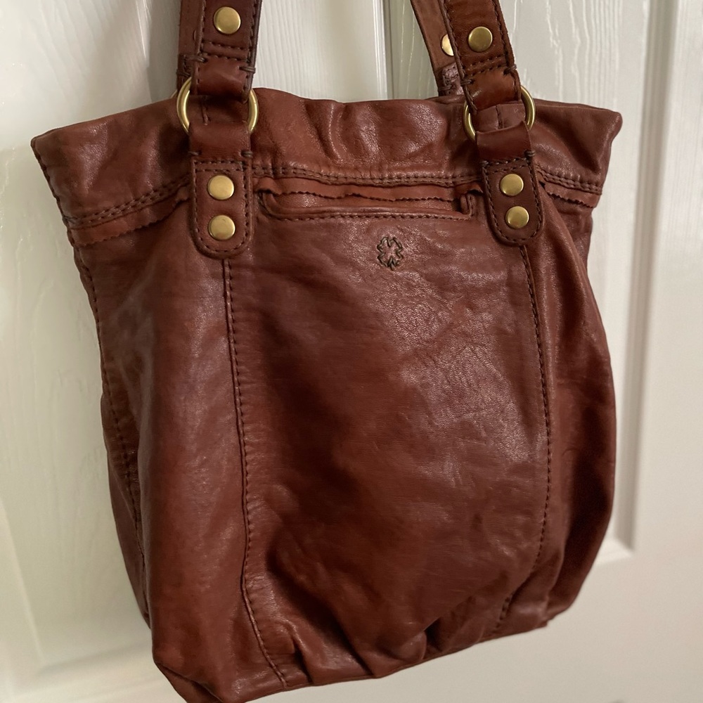 Lucky Brand Leather Soft Tote